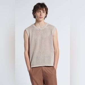 Pacsun Open knit Tanktop